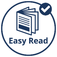 easy read icon